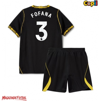 Chelsea Wesley Fofana #3 Echipament de Fotbal Replică 2026-27 Copii Deplasare (+ Șorturi)